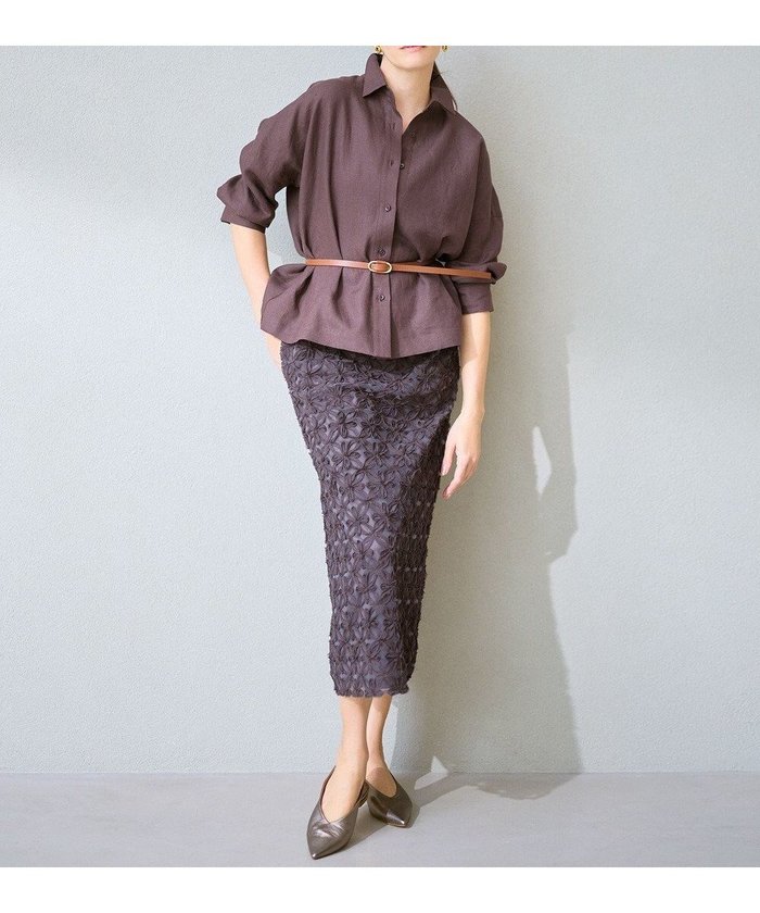 【自由区/JIYU-KU】の【カタログ掲載】テープエンブロイダリー スカート インテリア・キッズ・メンズ・レディースファッション・服の通販 founy(ファニー) https://founy.com/ ファッション Fashion レディースファッション Fashion for Women スカート Skirts おすすめ Recommended / Our Picks シフォン Chiffon, Lightweight Fabric シンプル Simple, Minimal ストレート Straight, Straight Cut ブルゾン Blouson, Bomber Jacket エレガント 上品 Elegant 夏 Summer 春 Spring S/S・春夏 SS, Spring/Summer, Warm Season |ID: prp329100004837827 ipo3291000000036213128