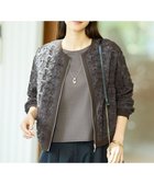 【自由区/JIYU-KU】の【SHIHOさん着用・展示会人気No.1・こだわり素材】テープエンブロイダリー ブルゾン ブラウン|ID: prp329100004837828 ipo3291000000035965428