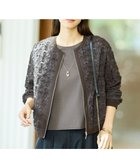 【自由区/JIYU-KU】の【SHIHOさん着用・展示会人気No.1・こだわり素材】テープエンブロイダリー ブルゾン ブラウン|ID: prp329100004837828 ipo3291000000036378948