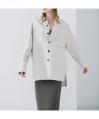 【アンクレイヴ/uncrave】のリヨセルライトリネン BIGシャツ フラックス|ID: prp329100004837846 ipo3291000000035249106