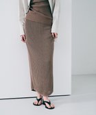 【アンクレイヴ/uncrave】のメッシュニット タイトスカート トープ|ID: prp329100004837848 ipo3291000000035249114