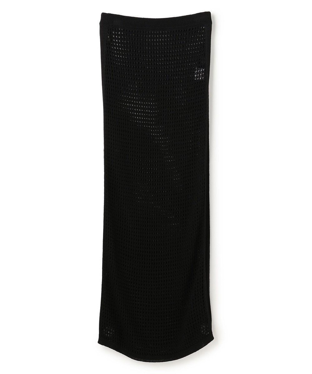 【アンクレイヴ/uncrave】のメッシュニット タイトスカート インテリア・キッズ・メンズ・レディースファッション・服の通販 founy(ファニー) 　ファッション　Fashion　レディースファッション　Fashion for Women　スカート　Skirts　春　Spring　カーディガン　Cardigan, Knitwear　シンプル　Simple, Minimal　タイトスカート　Pencil Skirt, Tight Skirt　フィット　Fit, Slim Fit　ペチコート　Petticoat, Underskirt　メッシュ　Mesh, Net Fabric　S/S・春夏　SS, Spring/Summer, Warm Season　夏　Summer　ブラック|ID: prp329100004837848 ipo3291000000035775482