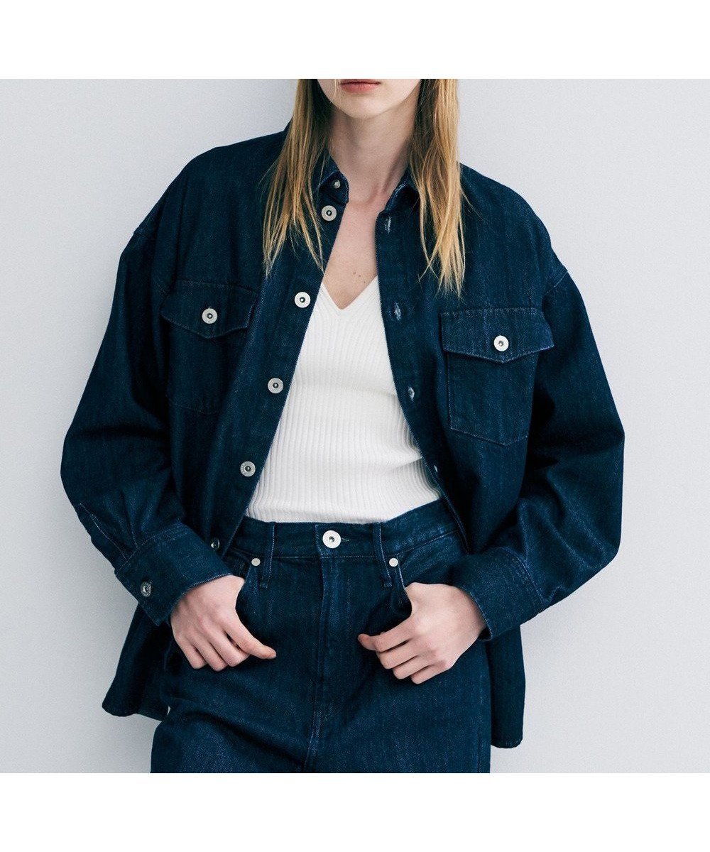 【アンクレイヴ/uncrave】のTHE MORGAN シャツジャケット upper hights × uncrave インテリア・キッズ・メンズ・レディースファッション・服の通販 founy(ファニー) 　ファッション　Fashion　レディースファッション　Fashion for Women　アウター　Coat / Outerwear Collection　レディースジャケット・軽アウター　Jackets　デニムジャケット / カジュアルアウター　Denim Jackets　インディゴ　Indigo Denim　春　Spring　今季　This Season, Current Season　ジャケット　Jacket, Outerwear　デニム　Denim, Jeans Material　ドレープ　Drape, Draping Fabric　人気　Popular, Best Seller　ビッグ　Big, Oversized　フィット　Fit, Slim Fit　メンズ　Men's, Menswear　ユニセックス　Unisex, Genderless　S/S・春夏　SS, Spring/Summer, Warm Season　夏　Summer　2025年　2025　2025春夏・S/S　Spring/Summer 2025 SS25　2026年　2026　リジット|ID: prp329100004837851 ipo3291000000035775520