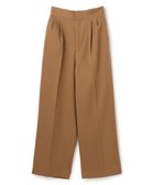 【アンクレイヴ/uncrave】のプルーフウールライクツイル ワイドパンツ キャメル|ID: prp329100004837856 ipo3291000000035249139