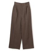【アンクレイヴ/uncrave】のプルーフウールライクツイル ワイドパンツ ブラウン|ID: prp329100004837856 ipo3291000000035249140