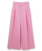【アンクレイヴ/uncrave】のコットンクロスプレーン ワイドトラウザー ピンク|ID: prp329100004837864 ipo3291000000035249164