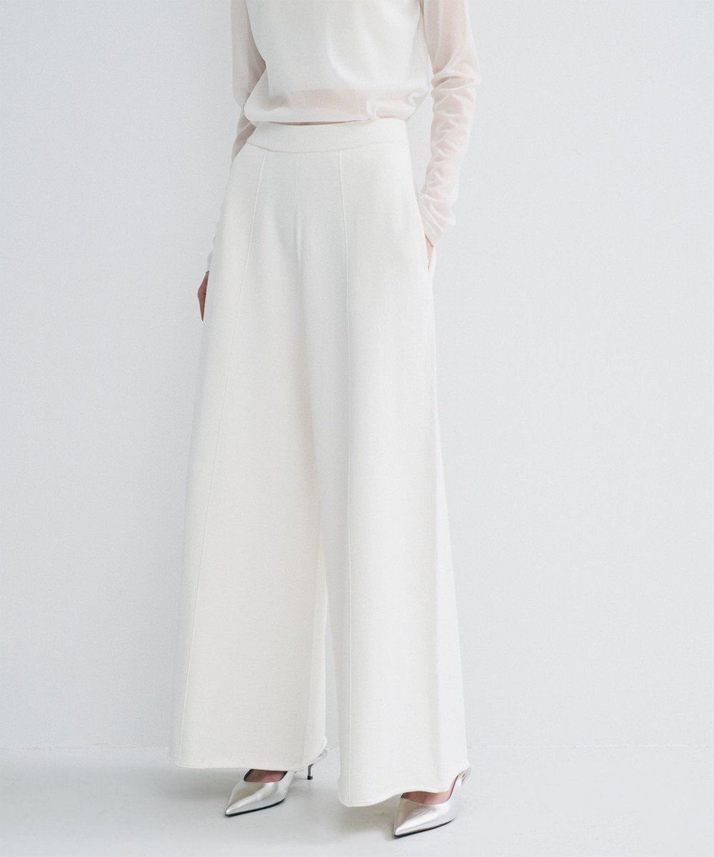 【アンクレイヴ/uncrave】のスウェットライクニット パンツ 人気、トレンドファッション・服の通販 founy(ファニー) 　ファッション　Fashion　レディースファッション　Fashion for Women　パンツ　Pants & Trousers　春　Spring　センター　Center, Center Line　ワイド　Wide, Wide Fit　S/S・春夏　SS, Spring/Summer, Warm Season　夏　Summer　 other-1|ID: prp329100004837868 ipo3291000000035629658