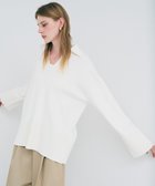 【アンクレイヴ/uncrave】のスウェットライクニット スキッパートップス オフ|ID: prp329100004837869 ipo3291000000035629675