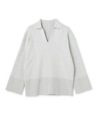 【アンクレイヴ/uncrave】のスウェットライクニット スキッパートップス TOPグレー|ID: prp329100004837869 ipo3291000000035629677