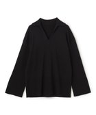 【アンクレイヴ/uncrave】のスウェットライクニット スキッパートップス ブラック|ID: prp329100004837869 ipo3291000000036038247