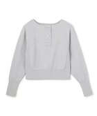 【アンクレイヴ/uncrave】のスウェットライクニット ヘンリーネックトップス TOPグレー|ID: prp329100004837870 ipo3291000000035607265