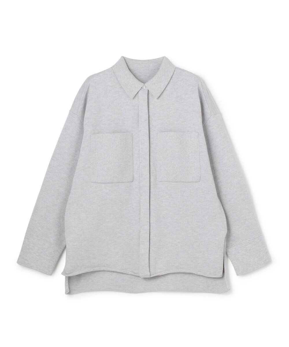 【アンクレイヴ/uncrave】のスウェットライクニット CPOシャツ インテリア・キッズ・メンズ・レディースファッション・服の通販 founy(ファニー) ファッション Fashion レディースファッション Fashion for Women アウター Coat / Outerwear Collection レディースジャケット・軽アウター Jackets カットオフ Cut-Off Design ジャケット Jacket, Outerwear ユニセックス Unisex, Genderless TOPグレー|ID: prp329100004837871 ipo3291000000035629694