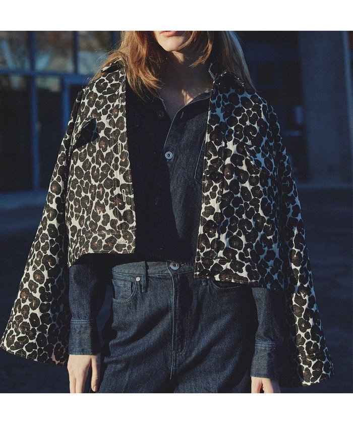 【アンクレイヴ/uncrave】のレオパードジャガード ブルゾン インテリア・キッズ・メンズ・レディースファッション・服の通販 founy(ファニー) https://founy.com/ ファッション Fashion レディースファッション Fashion for Women アウター Coat / Outerwear Collection コート・ロングコート・ピーコート Long Coats, Peacoats & More レディースジャケット・軽アウター Jackets ブルゾンジャケット・スポーティアウター Blouson Jackets アクリル Acrylic Material 春 Spring ショート Short, Short Length ジャカード／ジャガード Jacquard, Woven Pattern ジャケット Jacket, Outerwear ダメージ Distressed, Destroyed バランス Balance, Style Balance ブルゾン Blouson, Bomber Jacket レオパード Leopard, Animal Print S/S・春夏 SS, Spring/Summer, Warm Season 夏 Summer |ID: prp329100004837873 ipo3291000000035249198