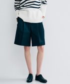 【アンクレイヴ/uncrave】のチノギャバジン ショートトラウザー ネイビー|ID: prp329100004837875 ipo3291000000035548772