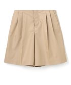 【アンクレイヴ/uncrave】のチノギャバジン ショートトラウザー ベージュ|ID: prp329100004837875 ipo3291000000035715463