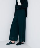 【アンクレイヴ/uncrave】のトリコットシフォン ギャザーパンツ ブラック|ID: prp329100004837877 ipo3291000000035735722