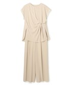 【アンクレイヴ/uncrave】のバックサテンジョーゼット オールインワン ライトベージュ|ID: prp329100004837880 ipo3291000000035585986