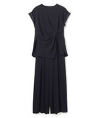 【アンクレイヴ/uncrave】のバックサテンジョーゼット オールインワン ネイビー|ID: prp329100004837880 ipo3291000000035585989