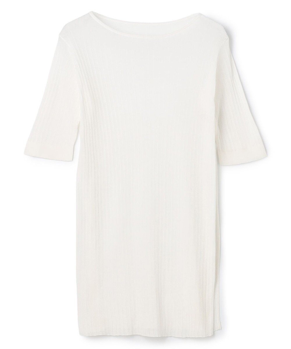 【アンクレイヴ/uncrave】のランダムリブシアーニット トップス 人気、トレンドファッション・服の通販 founy(ファニー) 　ファッション　Fashion　レディースファッション　Fashion for Women　トップス・カットソー　Cut & Sew Tops　ニット　Knit Tops & Sweaters　インナー　Innerwear　春　Spring　カーディガン　Cardigan, Knitwear　コーティング　Coating, Coated Finish　シンプル　Simple, Minimal　スリット　Slit, Slit Detail　セーター　Sweater, Knitwear　タンク　Tank Top, Sleeveless Top　ワンポイント　One Point, Statement Accent　S/S・春夏　SS, Spring/Summer, Warm Season　夏　Summer　 other-1|ID: prp329100004837906 ipo3291000000036273197