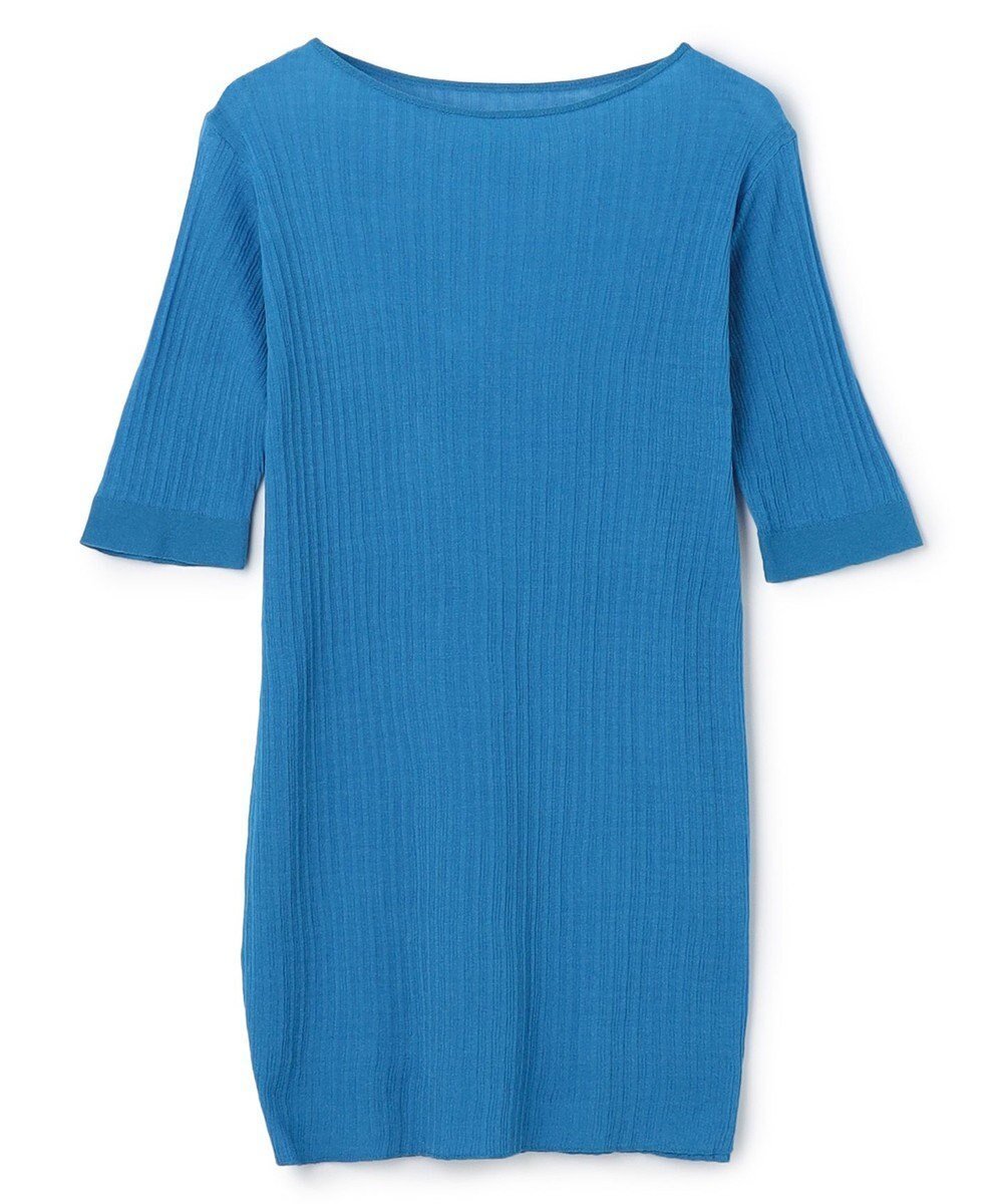 【アンクレイヴ/uncrave】のランダムリブシアーニット トップス インテリア・キッズ・メンズ・レディースファッション・服の通販 founy(ファニー) 　ファッション　Fashion　レディースファッション　Fashion for Women　トップス・カットソー　Cut & Sew Tops　ニット　Knit Tops & Sweaters　インナー　Innerwear　春　Spring　カーディガン　Cardigan, Knitwear　コーティング　Coating, Coated Finish　シンプル　Simple, Minimal　スリット　Slit, Slit Detail　セーター　Sweater, Knitwear　タンク　Tank Top, Sleeveless Top　ワンポイント　One Point, Statement Accent　S/S・春夏　SS, Spring/Summer, Warm Season　夏　Summer　ロイヤルブルー|ID: prp329100004837906 ipo3291000000036273200