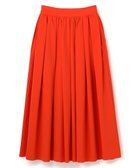 【アンクレイヴ/uncrave】のクールタッチカラータイプライター フレアスカート スカーレット|ID: prp329100004837914 ipo3291000000035249374