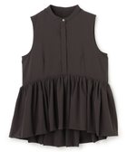 【アンクレイヴ/uncrave】のクールタッチカラータイプライター ペプラムブラウス 人気、トレンドファッション・服の通販 founy(ファニー) ファッション Fashion レディースファッション Fashion for Women トップス・カットソー Cut & Sew Tops シャツ・ブラウス・オフィスカジュアル Elegant Blouses & Button-Ups 春 Spring 吸水 Absorbent, Quick-Dry ジャケット Jacket, Outerwear タイプライター Typewriter Fabric, Crisp Cotton フォルム Silhouette, Form フレア Flare, Flared ペプラム Peplum, Flared Hem ワイド Wide, Wide Fit S/S・春夏 SS, Spring/Summer, Warm Season 夏 Summer thumbnail ダークブラウン|ID: prp329100004837916 ipo3291000000036273224