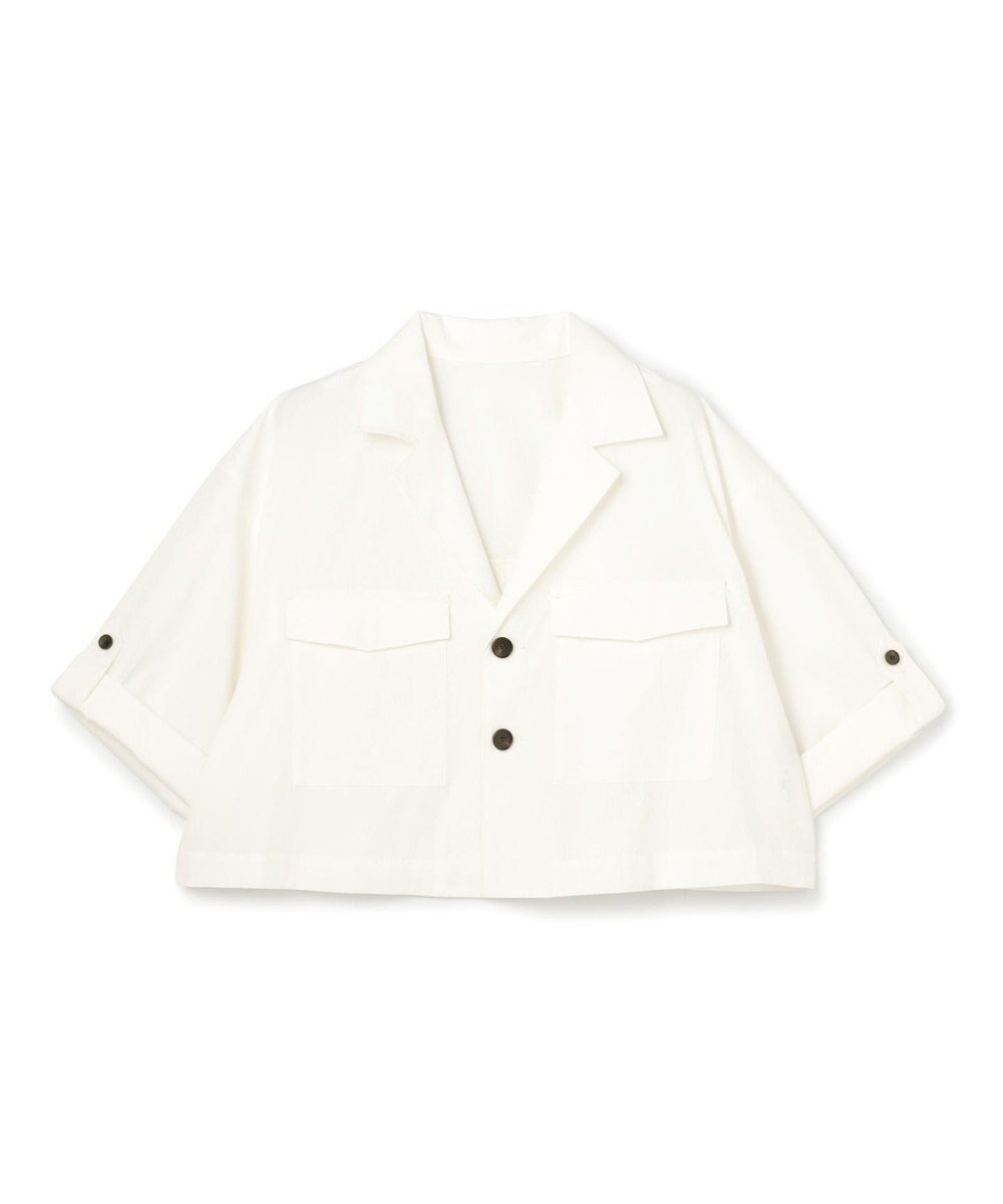 【アンクレイヴ/uncrave】のクールタッチカラータイプライター シャツジャケット 人気、トレンドファッション・服の通販 founy(ファニー) 　ファッション　Fashion　レディースファッション　Fashion for Women　アウター　Coat / Outerwear Collection　レディースジャケット・軽アウター　Jackets　春　Spring　吸水　Absorbent, Quick-Dry　ショート　Short, Short Length　ジャケット　Jacket, Outerwear　タイプライター　Typewriter Fabric, Crisp Cotton　バランス　Balance, Style Balance　フレア　Flare, Flared　ペプラム　Peplum, Flared Hem　ポケット　Pocket, Pocket Detail　ミリタリー　Military, Army Style　ワイド　Wide, Wide Fit　S/S・春夏　SS, Spring/Summer, Warm Season　夏　Summer　 other-1|ID: prp329100004837917 ipo3291000000036273226