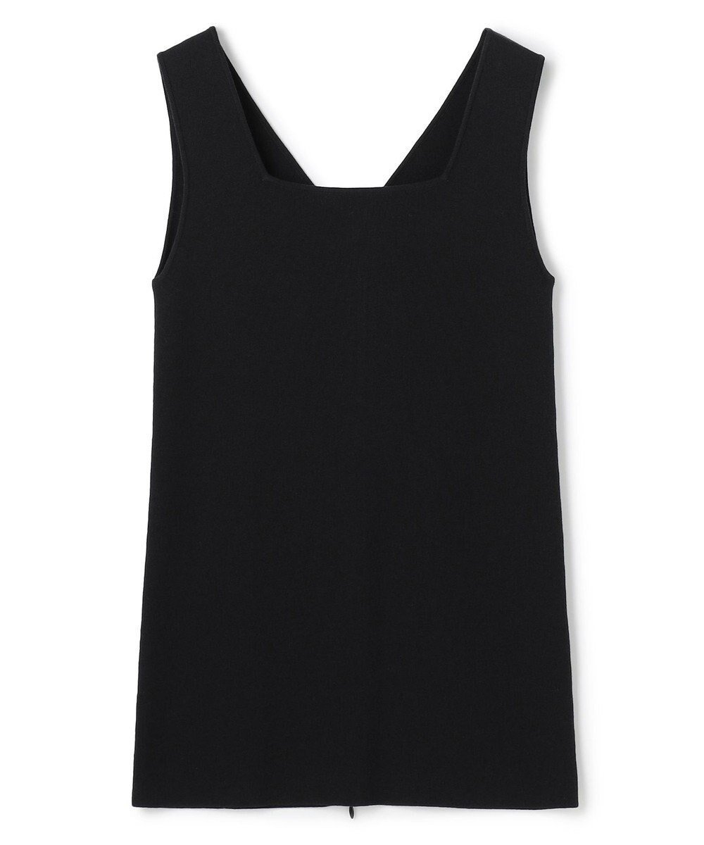 【アンクレイヴ/uncrave】の2WAYタンクトップ インテリア・キッズ・メンズ・レディースファッション・服の通販 founy(ファニー) 　ファッション　Fashion　レディースファッション　Fashion for Women　トップス・カットソー　Cut & Sew Tops　春　Spring　キャミソール　Camisole, Spaghetti Strap Top　スクエア　Square, Square Shape　ストレッチ　Stretch, Stretchy Fabric　スリット　Slit, Slit Detail　タンク　Tank Top, Sleeveless Top　フィット　Fit, Slim Fit　ボックス　Boxy, Box Shape　S/S・春夏　SS, Spring/Summer, Warm Season　夏　Summer　ブラック|ID: prp329100004837918 ipo3291000000035963062