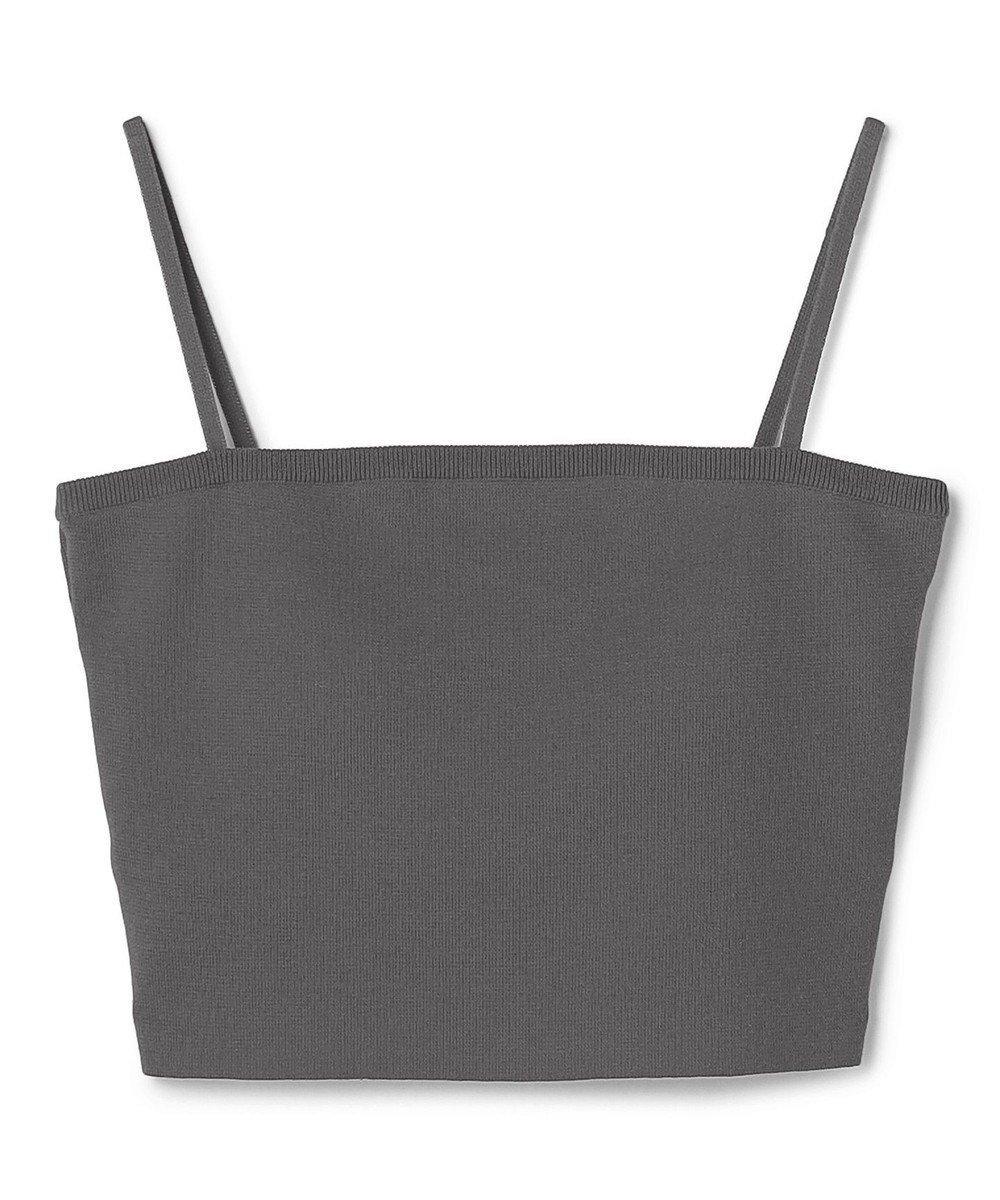 【アンクレイヴ/uncrave】のスムースニット カップ付きバンドゥ インテリア・キッズ・メンズ・レディースファッション・服の通販 founy(ファニー) 　ファッション　Fashion　レディースファッション　Fashion for Women　トップス・カットソー　Cut & Sew Tops　ニット　Knit Tops & Sweaters　キャミソール&ノースリーブ　Camisoles & Sleeveless Tops　インナー　Innerwear　キャミソール　Camisole, Spaghetti Strap Top　フィット　Fit, Slim Fit　A/W・秋冬　Autumn/Winter　S/S・春夏　SS, Spring/Summer, Warm Season　夏　Summer　スレート|ID: prp329100004837920 ipo3291000000036273236