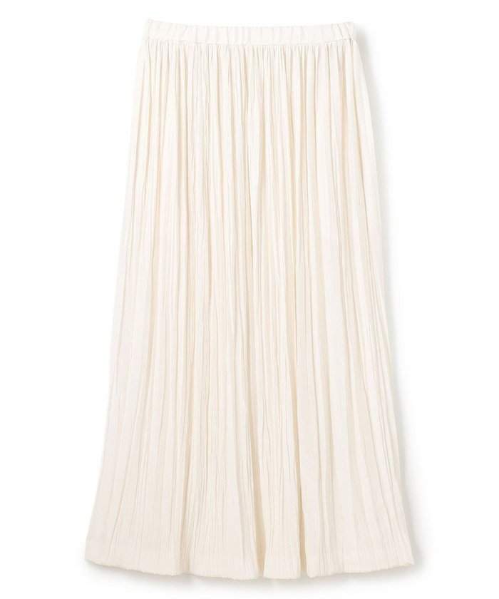 【アンクレイヴ/uncrave】のマシーンプリーツ フレアスカート インテリア・キッズ・メンズ・レディースファッション・服の通販 founy(ファニー) https://founy.com/ ファッション Fashion レディースファッション Fashion for Women スカート Skirts Aライン・フレアスカート A-Line & Flared Skirts プリーツスカート / 上品フェミニンスタイル Pleated Skirts 春 Spring ギャザー Gathered, Ruffled サテン Satin, Glossy Fabric セットアップ Set-Up, Coordinated Outfit フレア Flare, Flared ブライト Bright, Shiny プリーツ Pleats, Pleated ランダム Random, Irregular S/S・春夏 SS, Spring/Summer, Warm Season おすすめ Recommended / Our Picks 夏 Summer |ID: prp329100004837923 ipo3291000000035249448