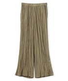 【アンクレイヴ/uncrave】のマシーンプリーツ ギャザーパンツ カーキベージュ|ID: prp329100004837924 ipo3291000000035249455