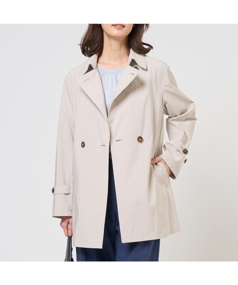 【ジェイ プレス/J.PRESS】のArtirosa トレンチ コート インテリア・キッズ・メンズ・レディースファッション・服の通販 founy(ファニー) 　ファッション　Fashion　レディースファッション　Fashion for Women　アウター　Coat / Outerwear Collection　コート・ロングコート・ピーコート　Long Coats, Peacoats & More　レディースジャケット・軽アウター　Jackets　トレンチコート / 春秋の定番アウター　Trench Coats　クラシカル　Classical, Vintage-Inspired　コンパクト　Compact, Small Size　シンプル　Simple, Minimal　ジャケット　Jacket, Outerwear　タフタ　Taffeta, Structured Fabric　トレンチ　Trench, Trench Coat　バランス　Balance, Style Balance　ヨーク　Yoke, Yoke Design　ヴィンテージ　Vintage Style　エレガント 上品　Elegant　夏　Summer　春　Spring　S/S・春夏　SS, Spring/Summer, Warm Season　グレージュ系|ID: prp329100004837928 ipo3291000000035704278