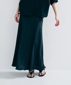 【アンクレイヴ/uncrave】のライトダブルサテン バイアススカート ブラック|ID: prp329100004837931 ipo3291000000035963150