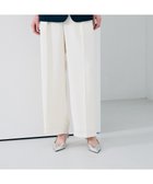 【アンクレイヴ/uncrave】のライトダブルサテン ワイドパンツ オフ|ID: prp329100004837932 ipo3291000000035249497