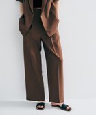 【アンクレイヴ/uncrave】のウォッシャブルドライサップ ワイドパンツ(サスペンダー付き) キャメル|ID: prp329100004837934 ipo3291000000035249510