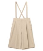 【アンクレイヴ/uncrave】のウォッシャブルドライサップ バミューダパンツ(サスペンダー付き) シャンブレーベージュ|ID: prp329100004837935 ipo3291000000035249515