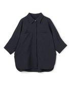 【アンクレイヴ/uncrave】のウォッシャブルドライサップ ドルマンシャツ ネイビー|ID: prp329100004837936 ipo3291000000035249525