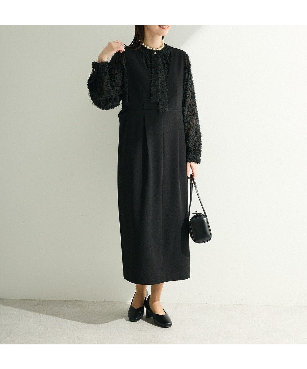 【グリーンパークス/Green Parks】のO.洗えてストレッチ Vネックジャンスカ 人気、トレンドファッション・服の通販 founy(ファニー) 　ファッション　Fashion　レディースファッション　Fashion for Women　スカート　Skirts　おすすめ　Recommended / Our Picks　ストレッチ　Stretch, Stretchy Fabric　ツイル　Twist, Twisted Detail　ベーシック　Basic, Essential　ポケット　Pocket, Pocket Detail　夏　Summer　春　Spring　S/S・春夏　SS, Spring/Summer, Warm Season　洗える　Machine Washable　 other-1|ID: prp329100004838797 ipo3291000000035517122