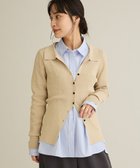 【クラフトスタンダードブティック/CRAFT STANDARD BOUTIQUE】の襟付きコンパクトリブニットカーディガン 人気、トレンドファッション・服の通販 founy(ファニー) ファッション Fashion レディースファッション Fashion for Women トップス・カットソー Cut & Sew Tops ニット Knit Tops & Sweaters カーディガン・羽織り Layered Style Cardigans 春 Spring カーディガン Cardigan, Knitwear コンパクト Compact, Small Size 定番 Standard, Basic Item バランス Balance, Style Balance ポケット Pocket, Pocket Detail S/S・春夏 SS, Spring/Summer, Warm Season おすすめ Recommended / Our Picks 夏 Summer エレガント 上品 Elegant thumbnail Beige|ID: prp329100004838802 ipo3291000000035260687