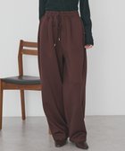 【アメリカンホリック/AMERICAN HOLIC】のポンチカーブパンツ Brown|ID: prp329100004838811 ipo3291000000035517160