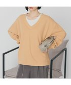 【アメリカンホリック/AMERICAN HOLIC】のVネックスムース起毛プルオーバー Orange|ID: prp329100004838812 ipo3291000000035517167