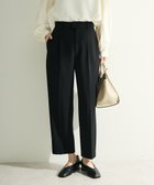【グリーンパークス/Green Parks】のO.きれいシルエットテーパードパンツ Black|ID: prp329100004838819 ipo3291000000035574240