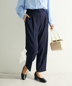 【グリーンパークス/Green Parks】のO.きれいシルエットテーパードパンツ Navy|ID: prp329100004838819 ipo3291000000035574248