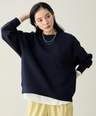 【エニー/ANY】のダンボールバックリブプルオーバー ネイビー|ID: prp329100004838825 ipo3291000000035571594