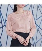 【ティアクラッセ/Tiaclasse】のリボン風ブラウス ピンク|ID: prp329100004838844 ipo3291000000035517274