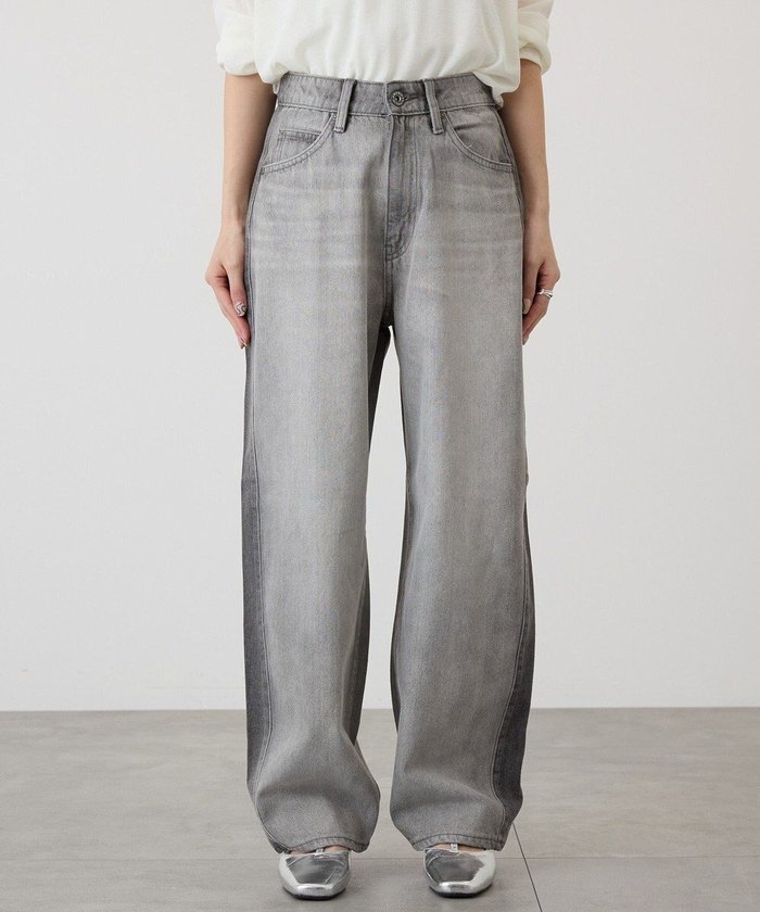 【アメリカンホリック/AMERICAN HOLIC】のカーブデニムパンツ インテリア・キッズ・メンズ・レディースファッション・服の通販 founy(ファニー) https://founy.com/ ファッション Fashion レディースファッション Fashion for Women パンツ Pants & Trousers デニムパンツ・ジーンズ・美脚デニム Denim Jeans & Pants アメリカン American Style 春 Spring スタイリッシュ Stylish, Fashionable デニム Denim, Jeans Material トレンド Trend, Trending Now ビスチェ Bustier, Corset Top フェミニン Feminine, Girly フォルム Silhouette, Form ポケット Pocket, Pocket Detail ワイド Wide, Wide Fit S/S・春夏 SS, Spring/Summer, Warm Season おすすめ Recommended / Our Picks 夏 Summer 2026年 2026 |ID: prp329100004838851 ipo3291000000035604465