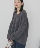 【アメリカンホリック/AMERICAN HOLIC】のミニシャギーラメニットプルオーバー Charcoal Gray|ID: prp329100004838854 ipo3291000000035724276