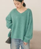 【アメリカンホリック/AMERICAN HOLIC】のミニシャギーラメニットプルオーバー Green|ID: prp329100004838854 ipo3291000000035724286
