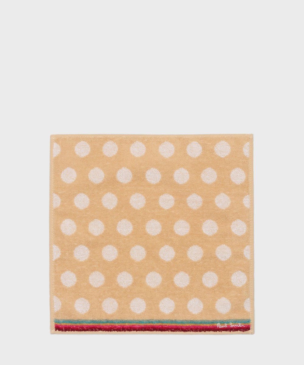 【ポール スミス/Paul Smith】のドット ハンカチ インテリア・キッズ・メンズ・レディースファッション・服の通販 founy(ファニー) 　ファッション　Fashion　レディースファッション　Fashion for Women　ミニ財布・二つ折り財布　Wallets & Card Cases　タオル　Towel, Bath Towel　ドット　Polka Dot, Dot Pattern　ハンカチ　Handkerchief, Hanky　ハンド　Hand, Handmade　ワンポイント　One Point, Statement Accent　財布　Wallet, Purse　ベージュ|ID: prp329100004838860 ipo3291000000035260896