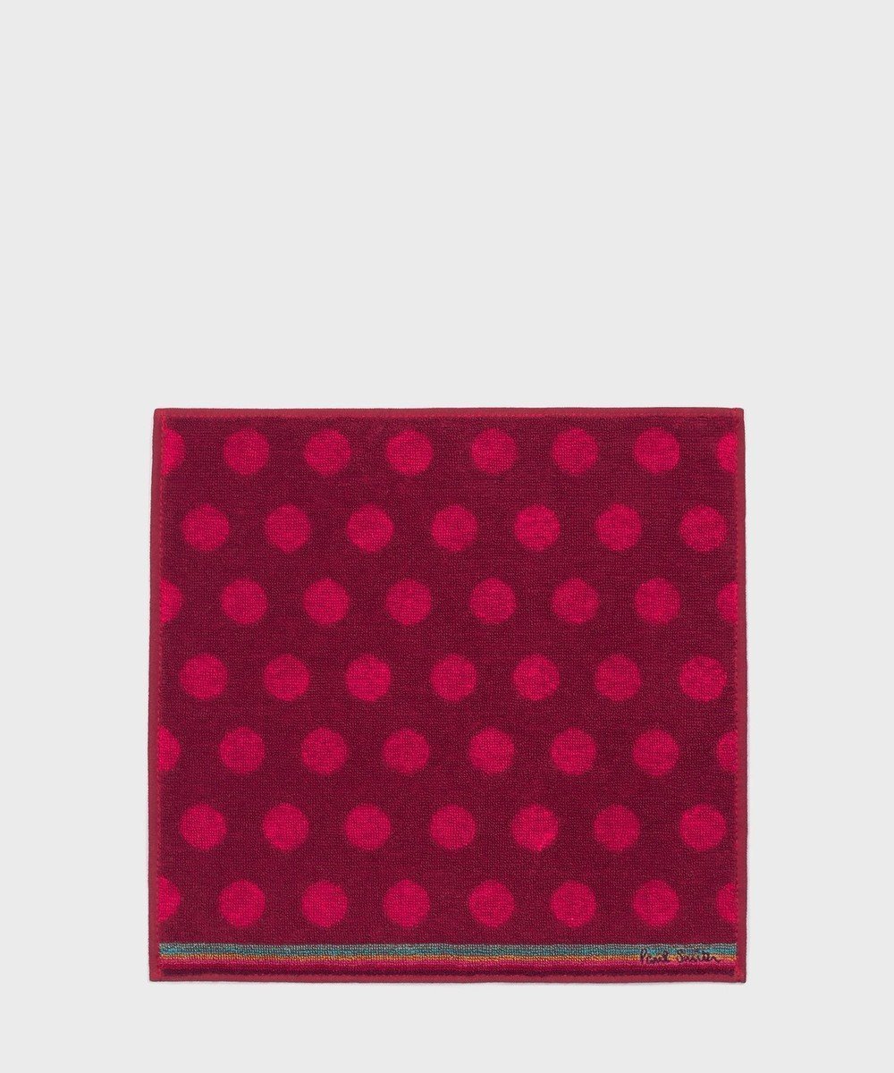 【ポール スミス/Paul Smith】のドット ハンカチ インテリア・キッズ・メンズ・レディースファッション・服の通販 founy(ファニー) 　ファッション　Fashion　レディースファッション　Fashion for Women　ミニ財布・二つ折り財布　Wallets & Card Cases　タオル　Towel, Bath Towel　ドット　Polka Dot, Dot Pattern　ハンカチ　Handkerchief, Hanky　ハンド　Hand, Handmade　ワンポイント　One Point, Statement Accent　財布　Wallet, Purse　ピンク|ID: prp329100004838860 ipo3291000000035412000